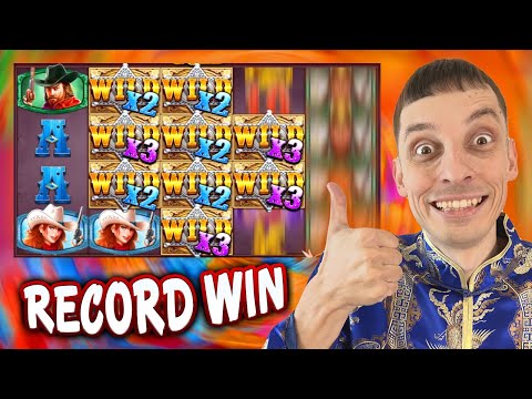 ALL TIME RECORD WIN 🔥 Wild West Gold Slot Mega Big Win