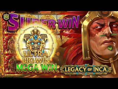 Slot Epic BIG WIN 💥 Legacy of Inca 💥 New Online Slot – Play’n GO – All Features