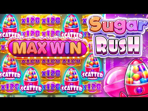 My RECORD WINS On SUGAR RUSH!! (MAX WIN)