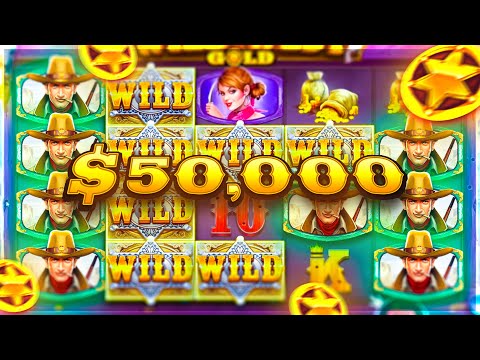 $50,000+ RECORD WIN ON WILD WEST GOLD!