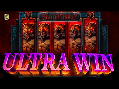 🚀 First 8,092x EPIC WIN On Bloodthirst! NEW Online Slot Big Win – Hacksaw Gaming (Casino Supplier)