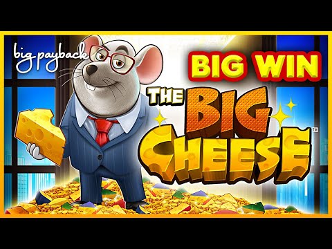 BIG WINS on The Big Cheese Slot Machine!