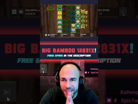 12800x Huge Win on BIG BAMBOO Slot by 17noir