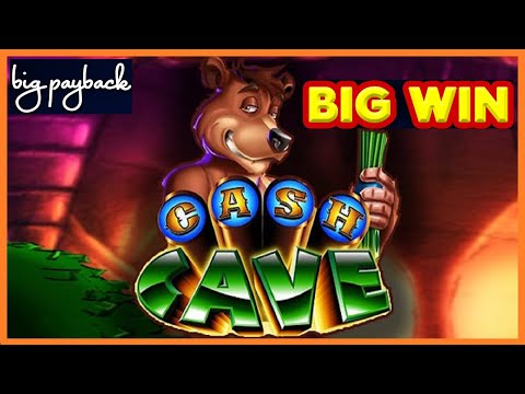 HUGE WIN! Incredible BONUS FRENZY on Cash Cave Slots!